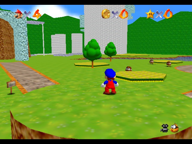 Super Mario 64 - New Generation (demo) Screenshot 1